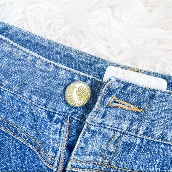 Reef | Vintage Y2K Distressed Jean Skirt - Picture 3 of 5